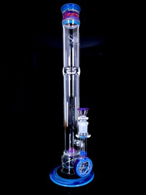 Glass Amber Purple x BSG Worked SoL-45 Lace-Sphere