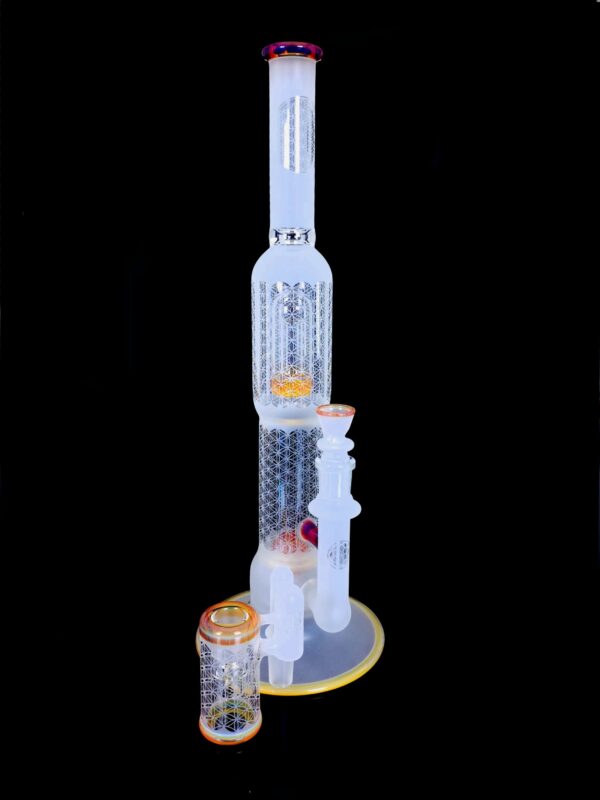 Glass NS Yellow Accented Sacred-G Worked SoL-V3 Dub set