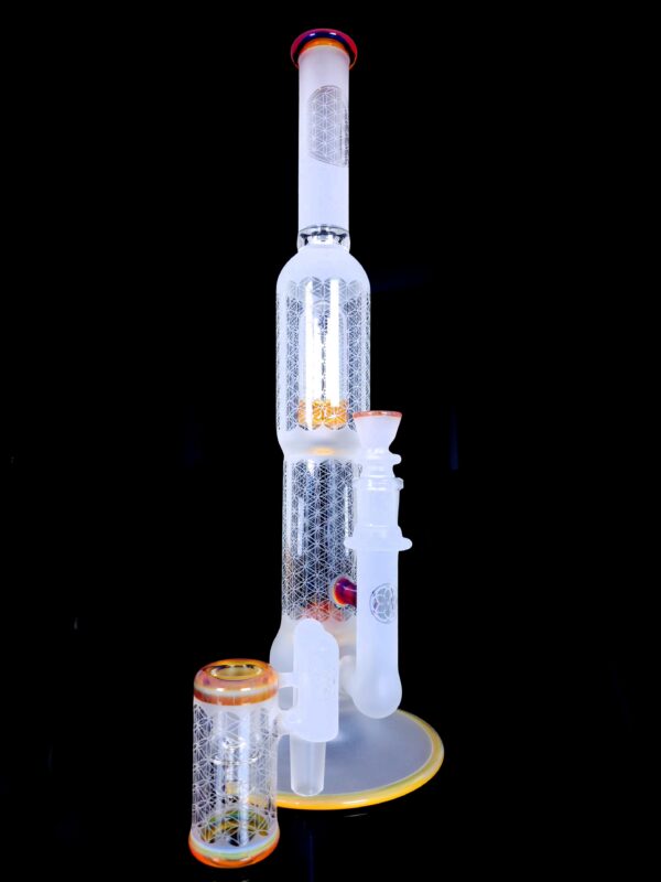 Glass NS Yellow Accented Sacred-G Worked SoL-V3 Dub set