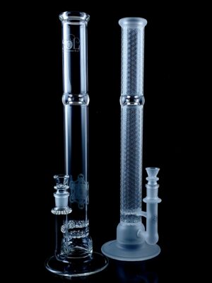 Glass SoL-45 Lace-Disc straight tube