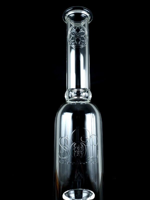 Glass SoL-50 Lace-Sphere (FPL) Fire-Polished Logo