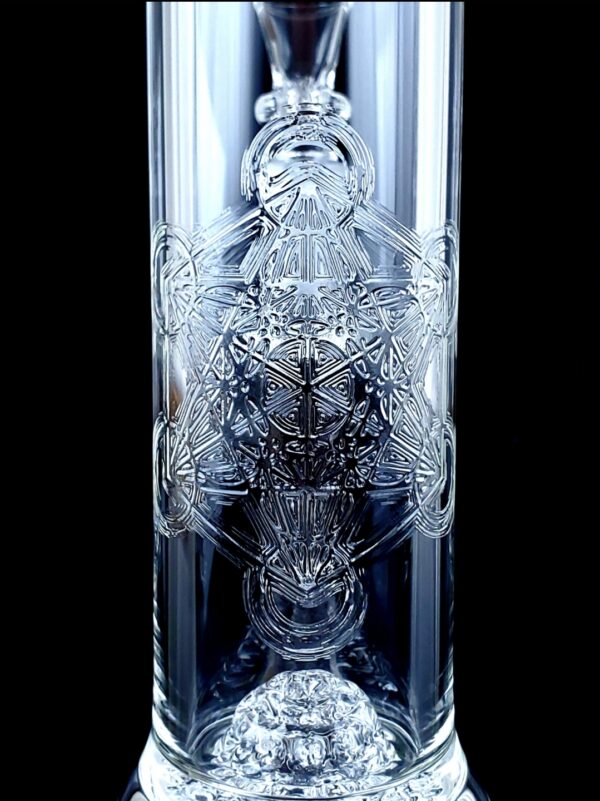 Glass SoL-45 Lace-Sphere w/ Fire-Polished Logo (FPL)