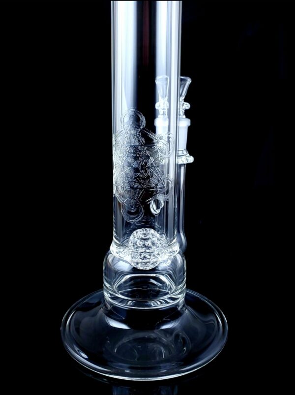 Glass SoL-45 Lace-Sphere w/ Fire-Polished Logo (FPL)
