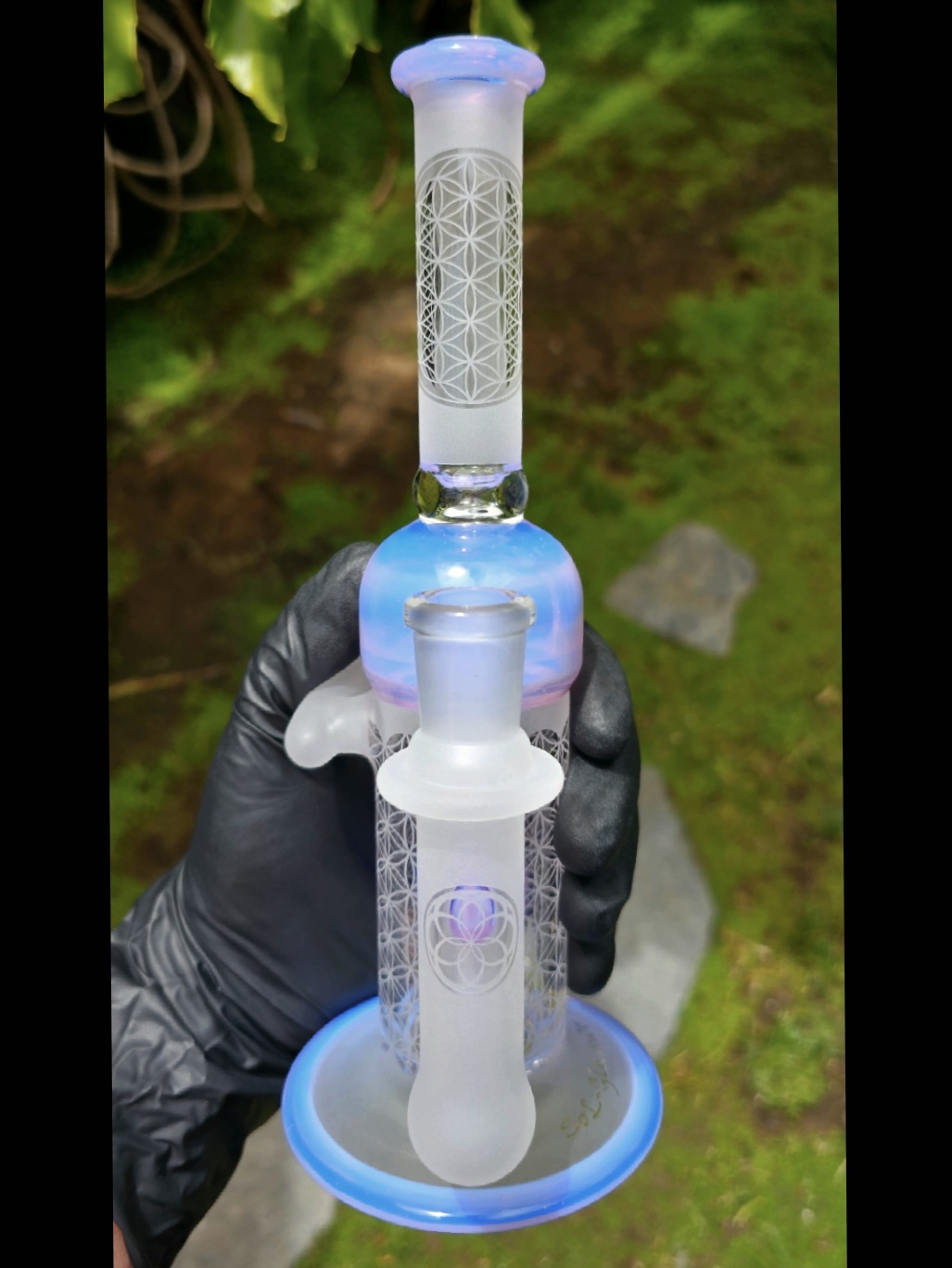 Glass Sacred-G Neo Opal SoL Quasar recycler Glass Sacred-G Neo Opal SoL Quasar recycler
