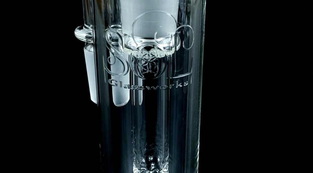 Glass FPL Ash Catcher (Fire Polish Logo)