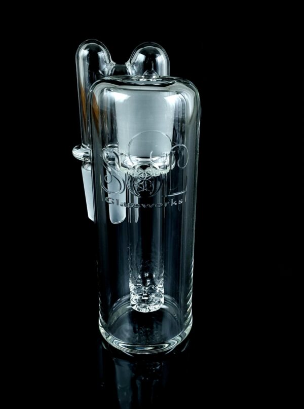 Glass 18mm FPL Ash Catcher (Fire Polish Logo)