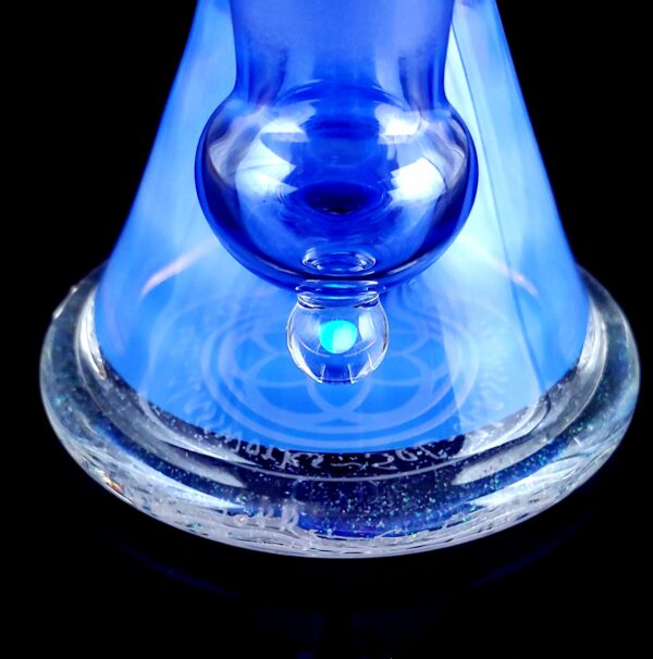 Glass Custom Worked Pagoda