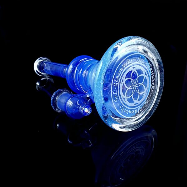Glass Custom Worked Pagoda