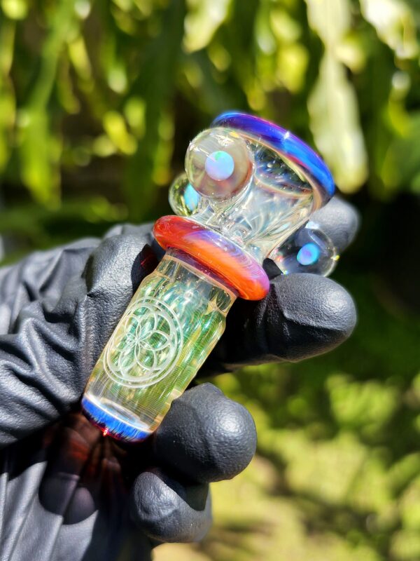 Glass Full Clear Space-Tech Worked SoL-45 Lace-Sphere