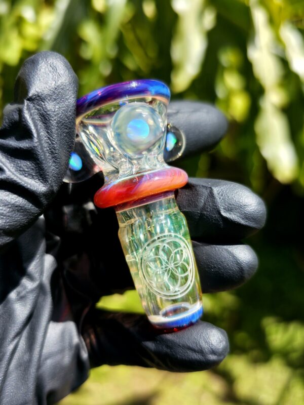 Glass Full Clear Space-Tech Worked SoL-45 Lace-Sphere