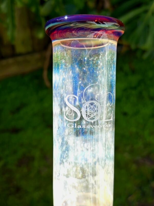Glass Full Clear Space-Tech Worked SoL-45 Lace-Sphere