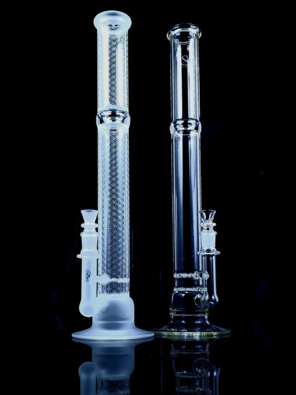 Glass SoL-50 Lace-Disc straight tube