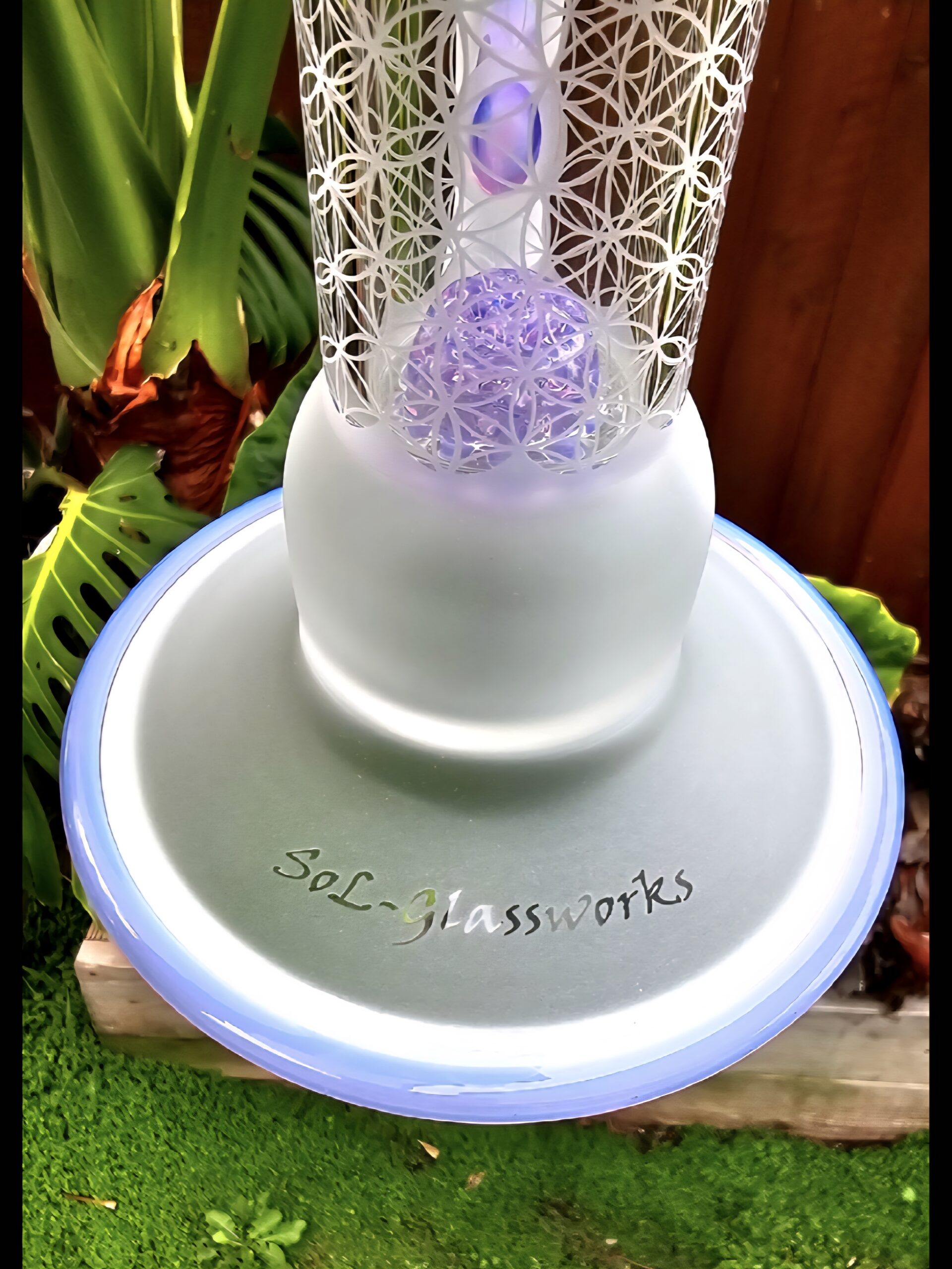 Glass Neo Opal Accented – Star White Reticello – Sacred-G SoL-45 Lace-Sphere x DC Set Glass Neo Opal Accented – Star White Reticello – Sacred-G SoL-45 Lace-Sphere x DC Set