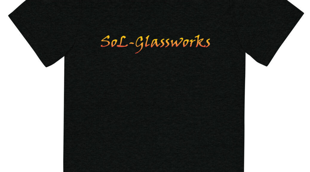 Apparel SoL-Glassworks Fire-fade logo T-Shirt