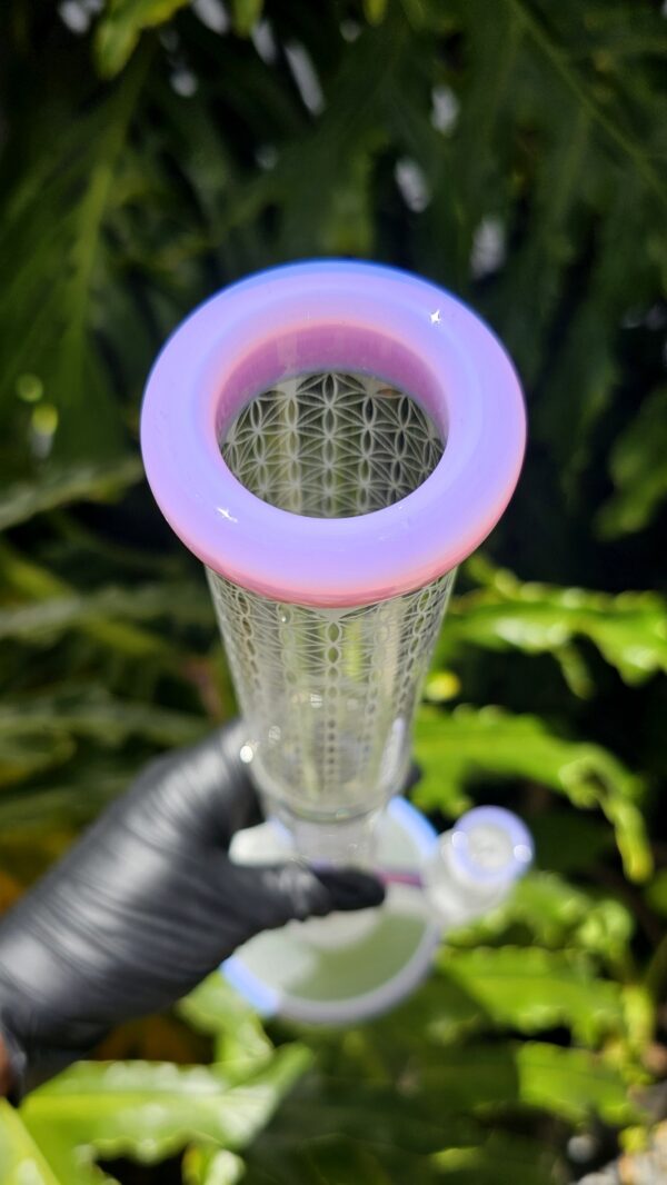 Glass Neo Opal Accented Sacred-G SoL-45 Lace-Sphere