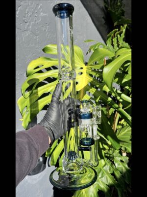 Glass HeavyBlue Stardust Accented SoL-45 Lace-Sphere x DC set