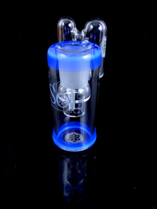 Glass Single Color Accented 18mm Dry Catch – Neptune