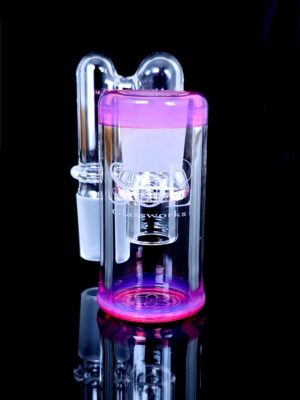 Glass Telemagenta Accented 18mm Dry Catch