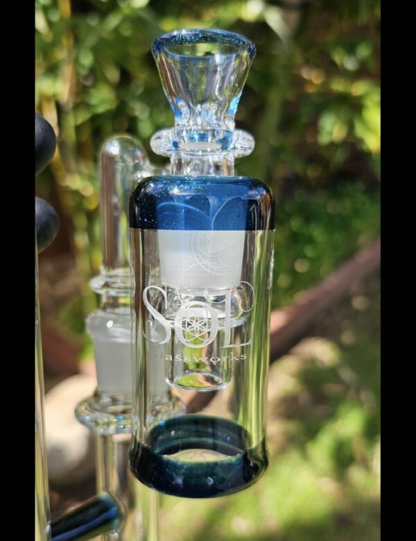Glass Heavy Blue Stardust Accented SoL-45 Lace-Sphere x DC set