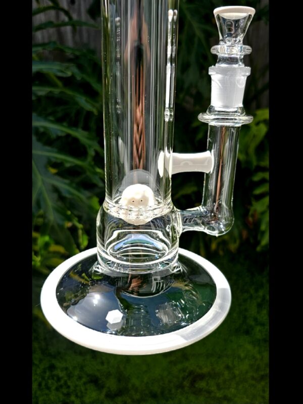 Glass Lotus White Accented SoL-45 Lace-Sphere