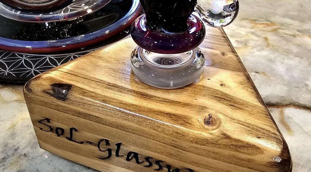 Accessories Laser Engraved Wooden Bowl Stand