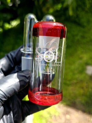 Glass Pomegranate Accented 18mm Dry Catch
