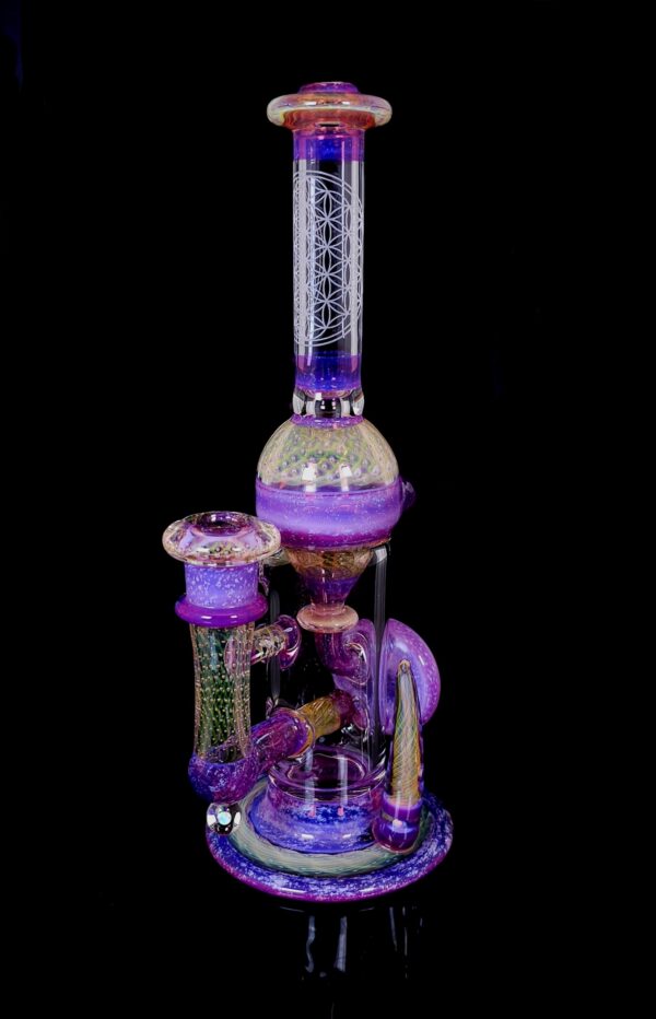 Glass Fumicello Worked Quasar