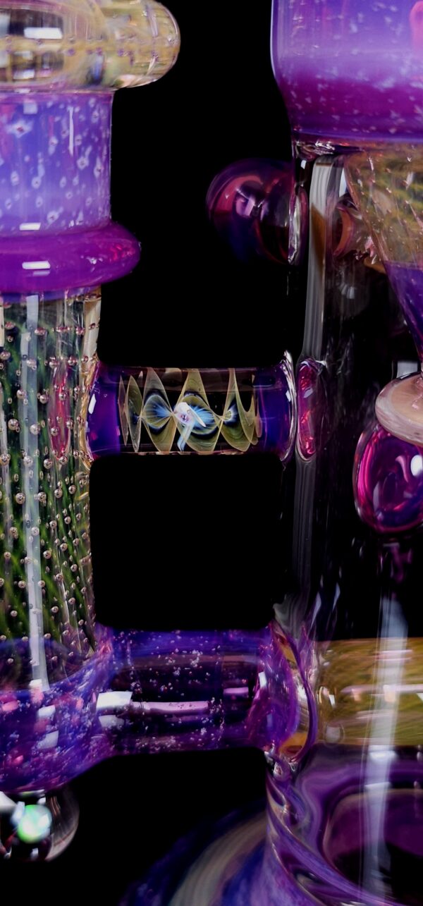 Glass Fumicello Worked Quasar