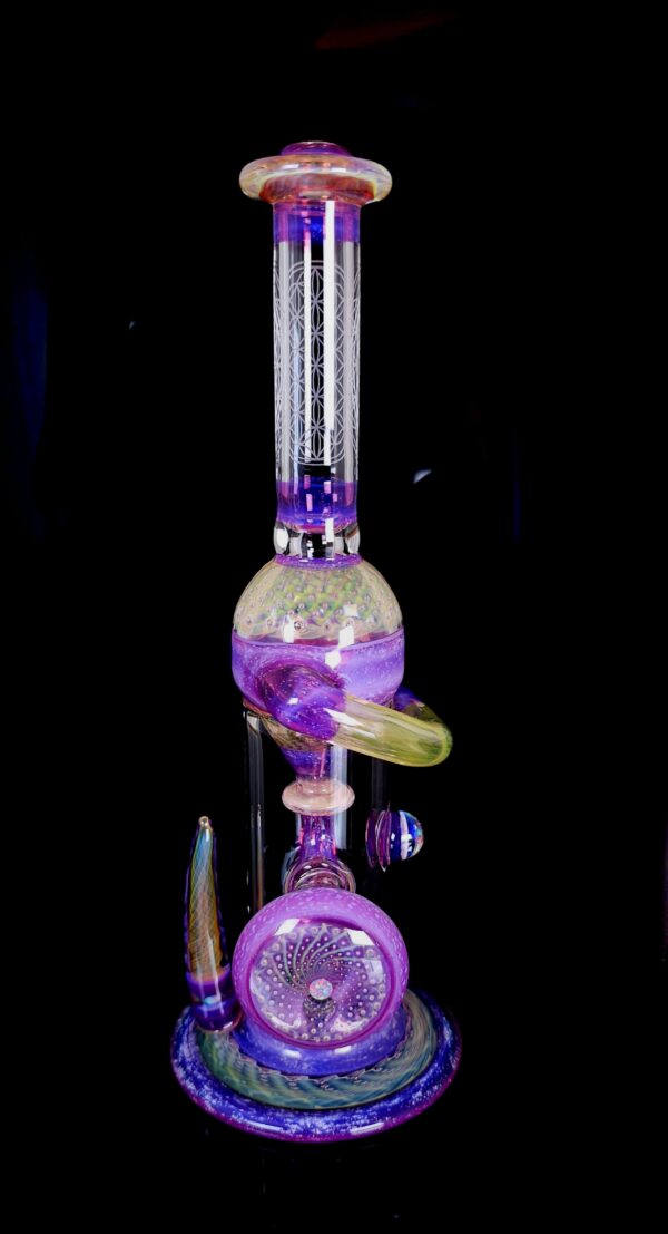 Glass Fumicello Worked Quasar