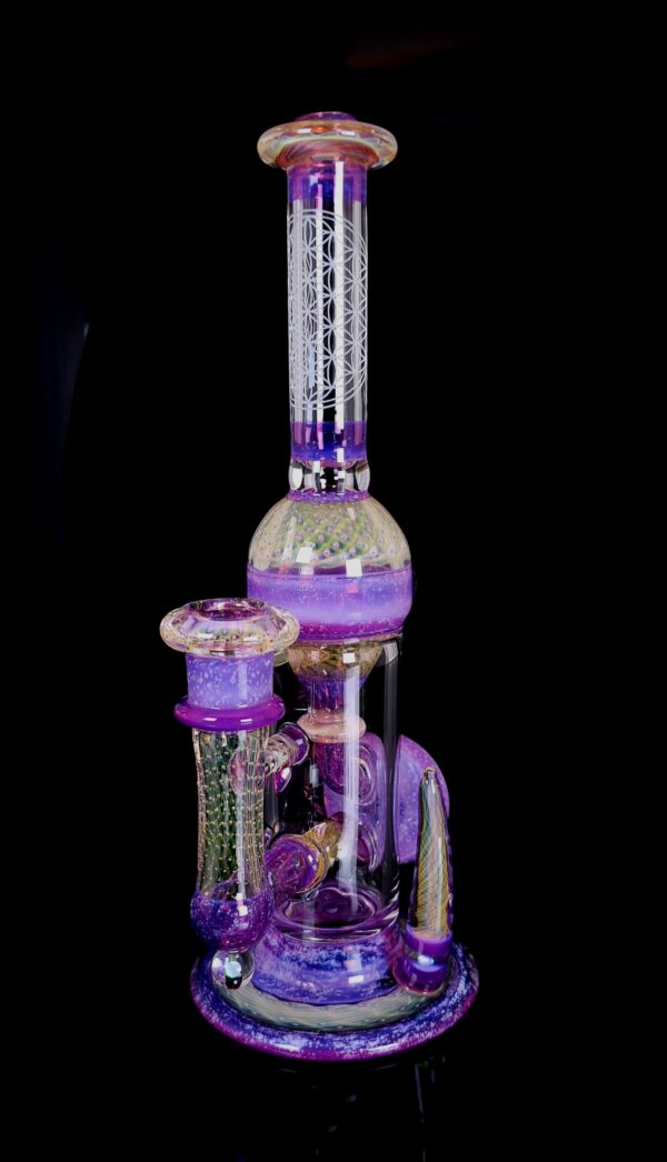 Glass Fumicello Worked Quasar