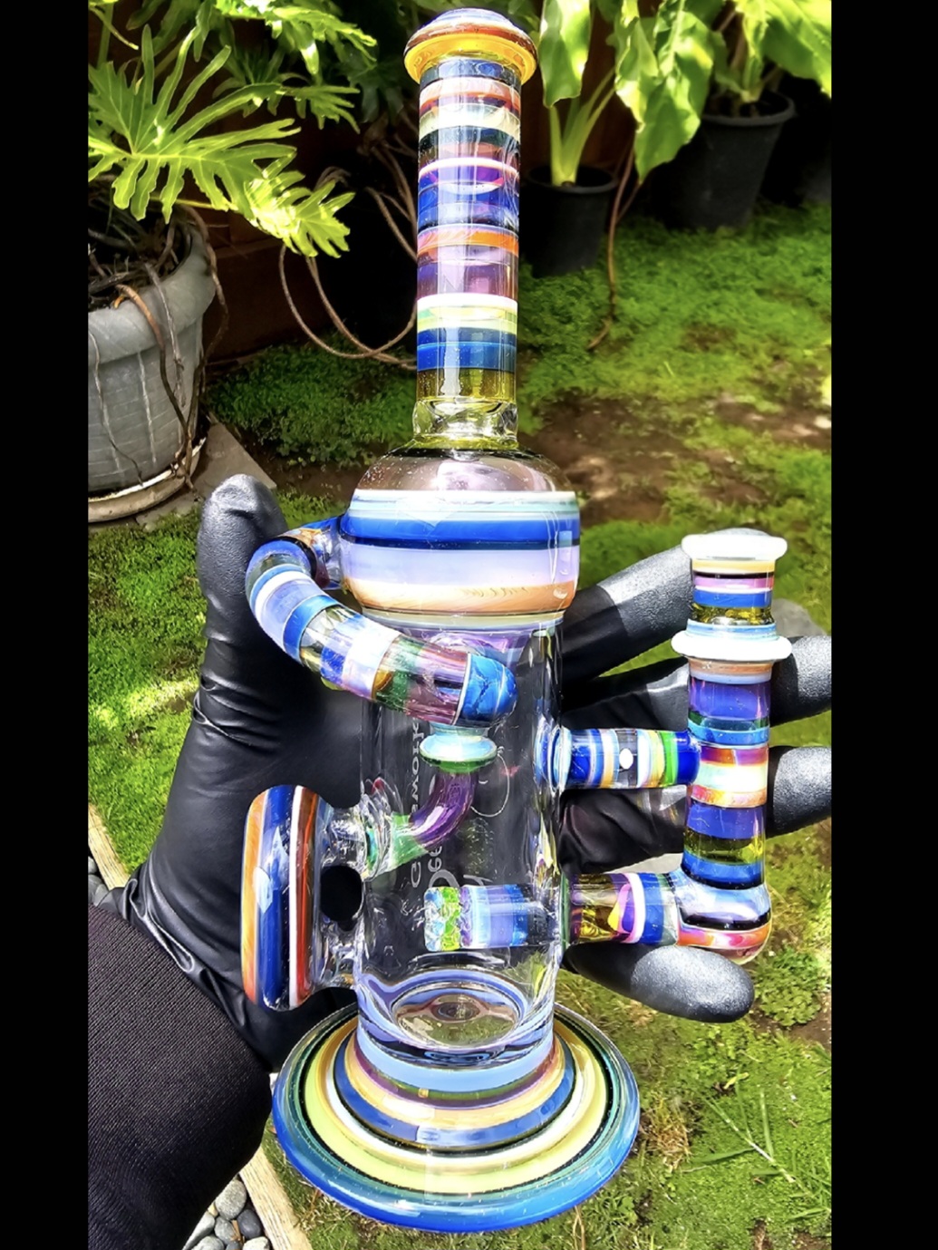 Glass Encalmo Montage Quasar recycler Glass Encalmo Montage Quasar recycler