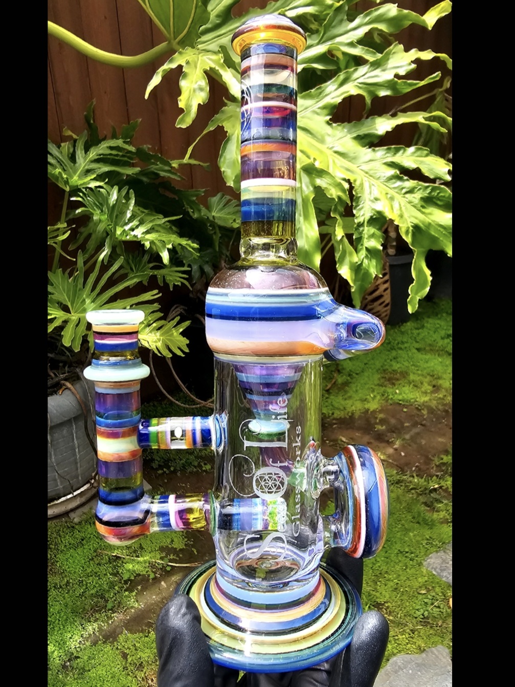Glass Encalmo Montage Quasar recycler Glass Encalmo Montage Quasar recycler